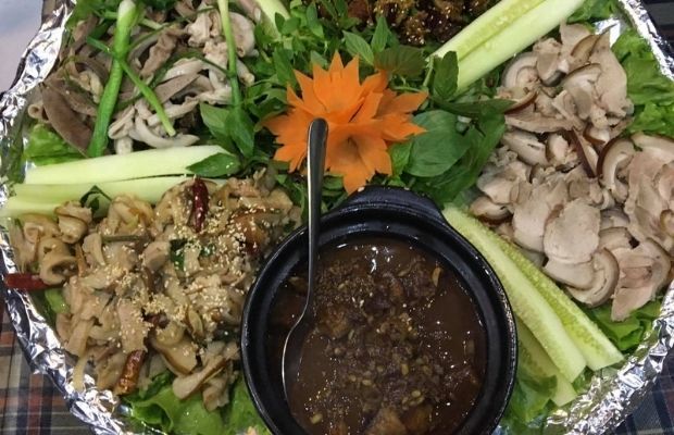 Do Quyen Restaurant's wild boar cuisines